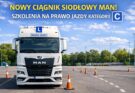 MAN TGX 18.460 do szkolenia na kat C